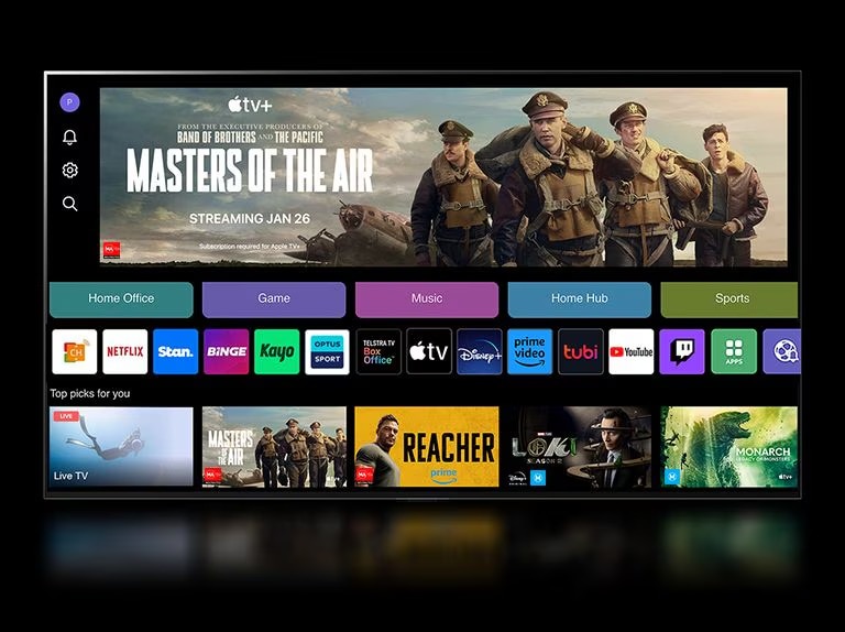 Home to your favourite content